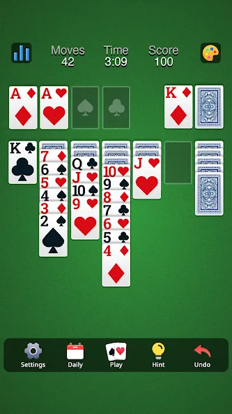 Classic Solitaire - Klondike (Солитер Клондайк Классик)  [МОД Бесконечные деньги] Screenshot 5