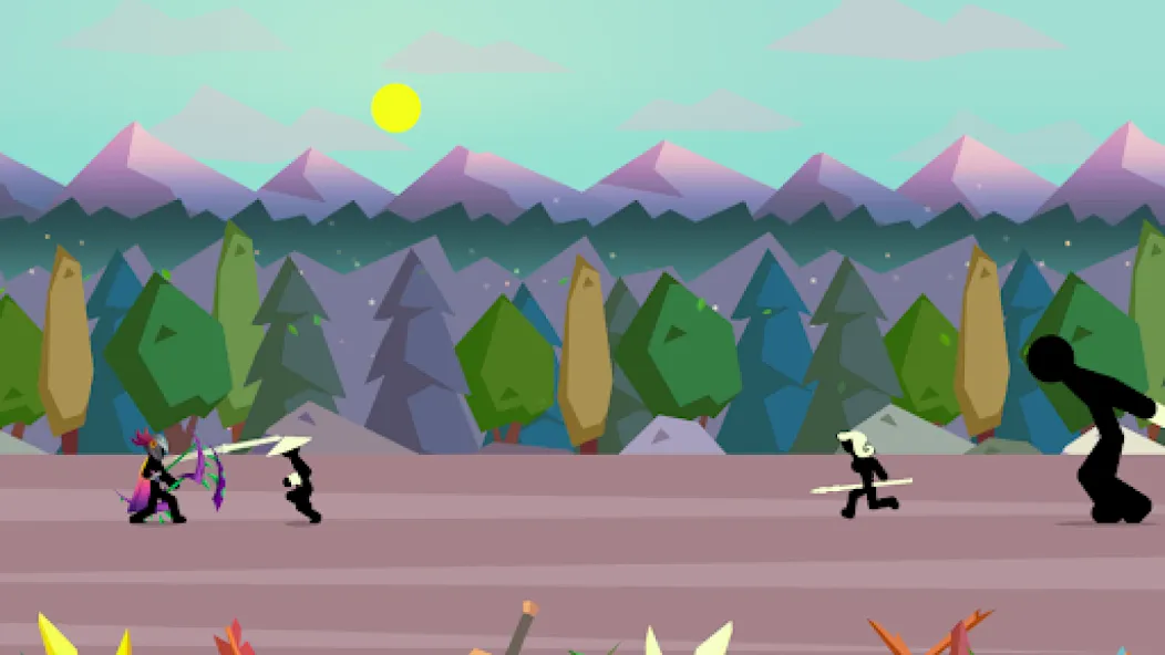 Stick Fight: Shadow Archer (Стк Файт)  [МОД Все открыто] Screenshot 4