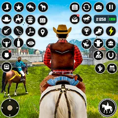 Взлом Horse Riding Rivals Horse Race (ХорсРайдинг Ривалс Лошадиные скачки)  [МОД Много денег] - стабильная версия apk на Андроид