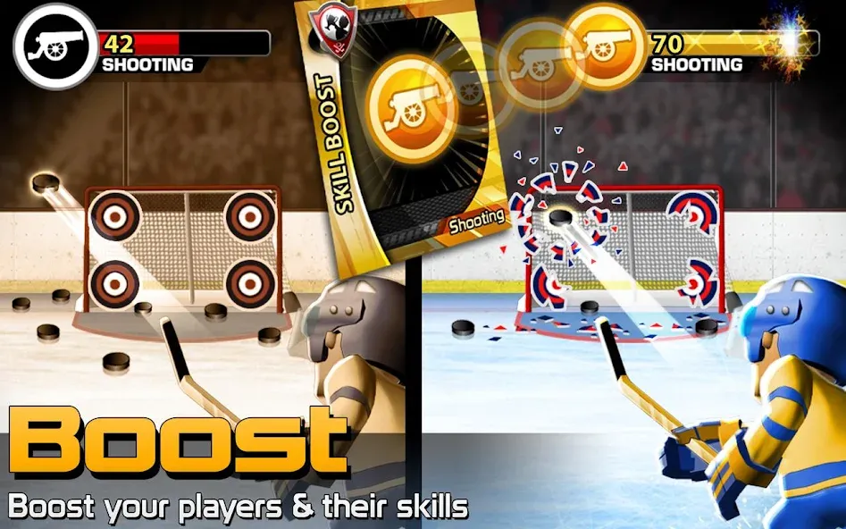 BIG WIN Hockey (БИГ ВИН Хоккей)  [МОД Unlocked] Screenshot 2