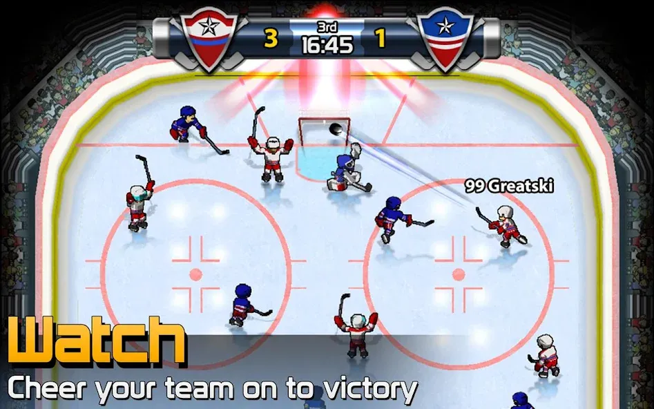 BIG WIN Hockey (БИГ ВИН Хоккей)  [МОД Unlocked] Screenshot 3