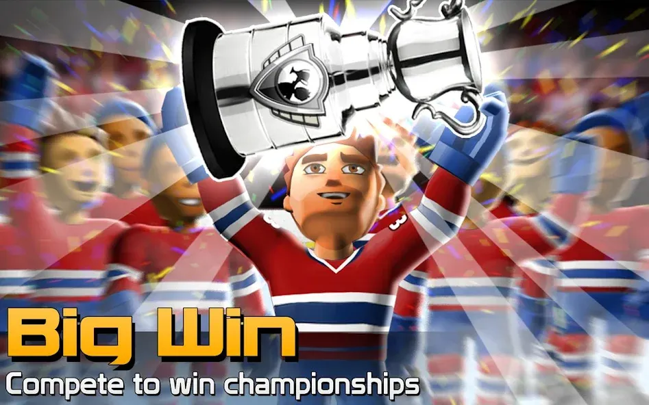 BIG WIN Hockey (БИГ ВИН Хоккей)  [МОД Unlocked] Screenshot 5