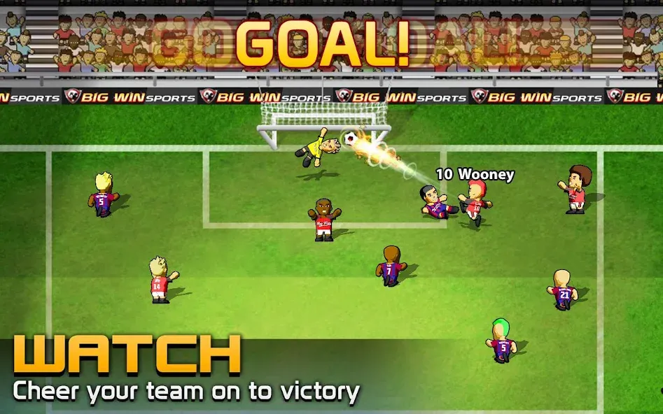 BIG WIN Soccer: World Football (БИГ ВИН Соккер)  [МОД Menu] Screenshot 3