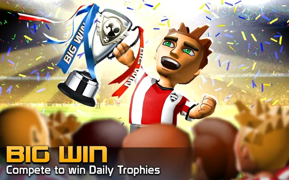 BIG WIN Soccer: World Football (БИГ ВИН Соккер)  [МОД Menu] Screenshot 4