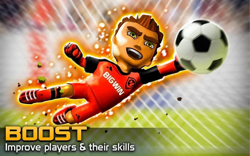 BIG WIN Soccer: World Football (БИГ ВИН Соккер)  [МОД Menu] Screenshot 5