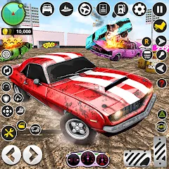 Взлом X Demolition Derby : Car Games  [МОД Много денег] - полная версия apk на Андроид