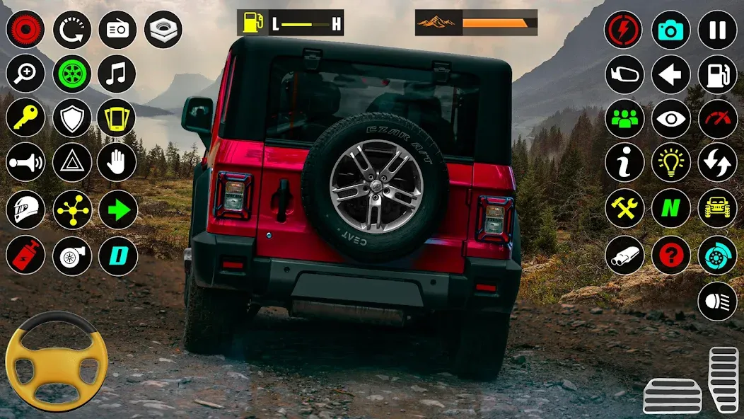 Offroad SUV: 4x4 Driving Game. (Оффроуд внедорожник)  [МОД Бесконечные монеты] Screenshot 4