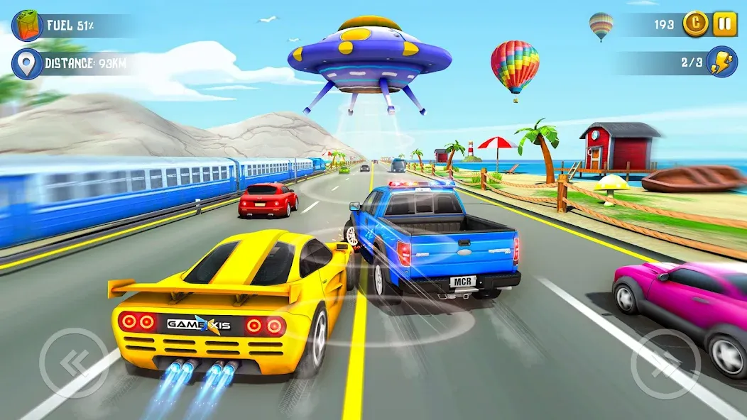 Mini Car Racing Game Legends  [МОД Много монет] Screenshot 2