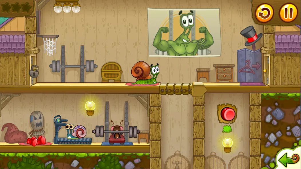 Snail Bob 2  [МОД Mega Pack] Screenshot 2