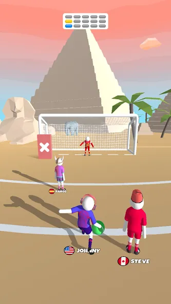 Goal Party - Soccer Freekick (Гоал Парти)  [МОД Unlocked] Screenshot 3