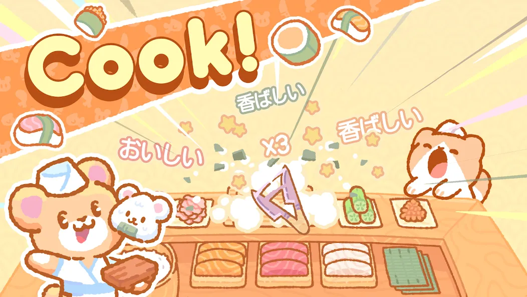 Kuma Sushi Bar  [МОД Mega Pack] Screenshot 2