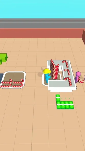 Candy Factory (Кэнди Фактори)  [МОД Много монет] Screenshot 4