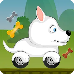 Скачать взломанную Racing games for kids - Dogs  [МОД Бесконечные деньги] - полная версия apk на Андроид