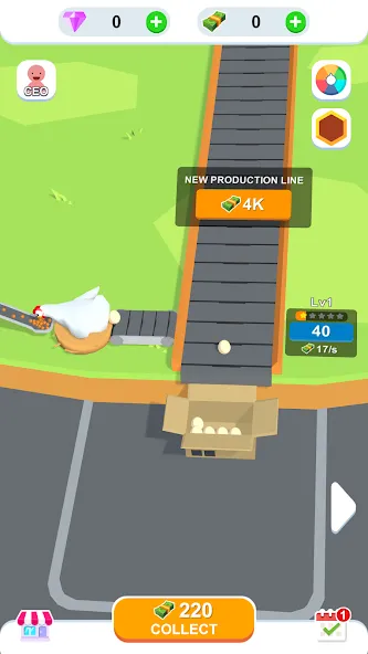 Idle Egg Factory  [МОД Меню] Screenshot 4