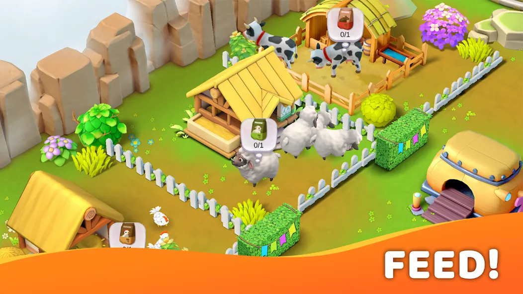 Island Farm Adventure (Айленд Фарм Адвенчер)  [МОД Unlimited Money] Screenshot 5