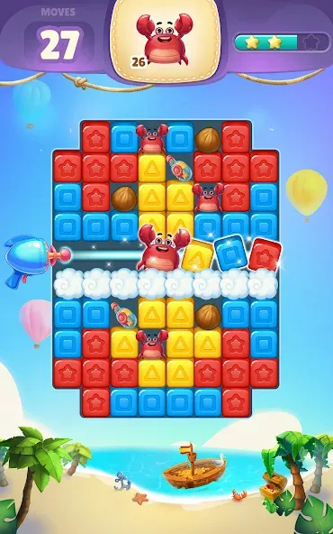 Cube Rush Adventure (Кьюб Раш Приключение)  [МОД Много денег] Screenshot 2