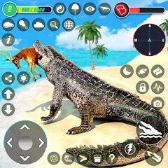 Скачать взлом Crocodile Games: Animal Games  [МОД Много денег] - стабильная версия apk на Андроид