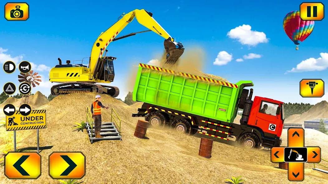 Sand Excavator Simulator Games  [МОД Mega Pack] Screenshot 5