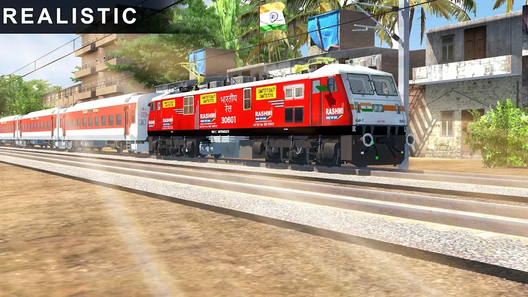 Indian Railway Train Simulator (Индийский Железнодорожный Поезд Симулятор)  [МОД Бесконечные монеты] Screenshot 1