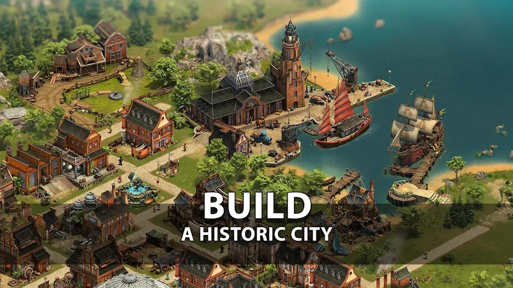 Forge of Empires: Build a City (Фордж оф Эмпайрс)  [МОД Все открыто] Screenshot 1