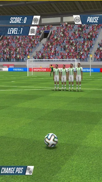 Strike Football Game FreeKick  [МОД Меню] Screenshot 3