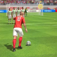 Скачать взлом Strike Football Game FreeKick  [МОД Меню] - стабильная версия apk на Андроид