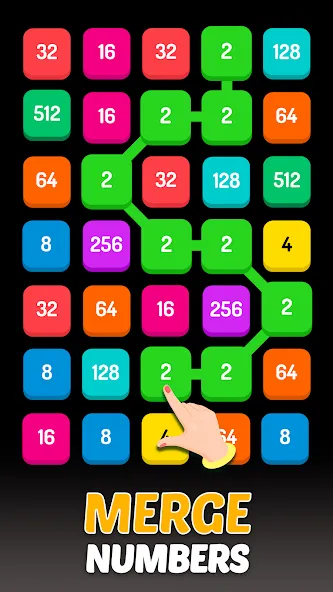 2248 - Numbers Game 2048 (Пазл)  [МОД Mega Pack] Screenshot 1