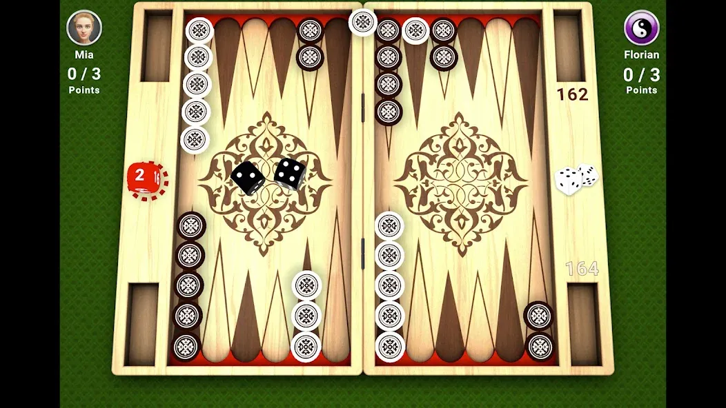 Backgammon -  Board Game  [МОД Много денег] Screenshot 4