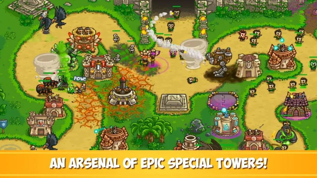 Kingdom Rush Frontiers TD (Кингдом Раш Фронтис ТД)  [МОД Menu] Screenshot 4