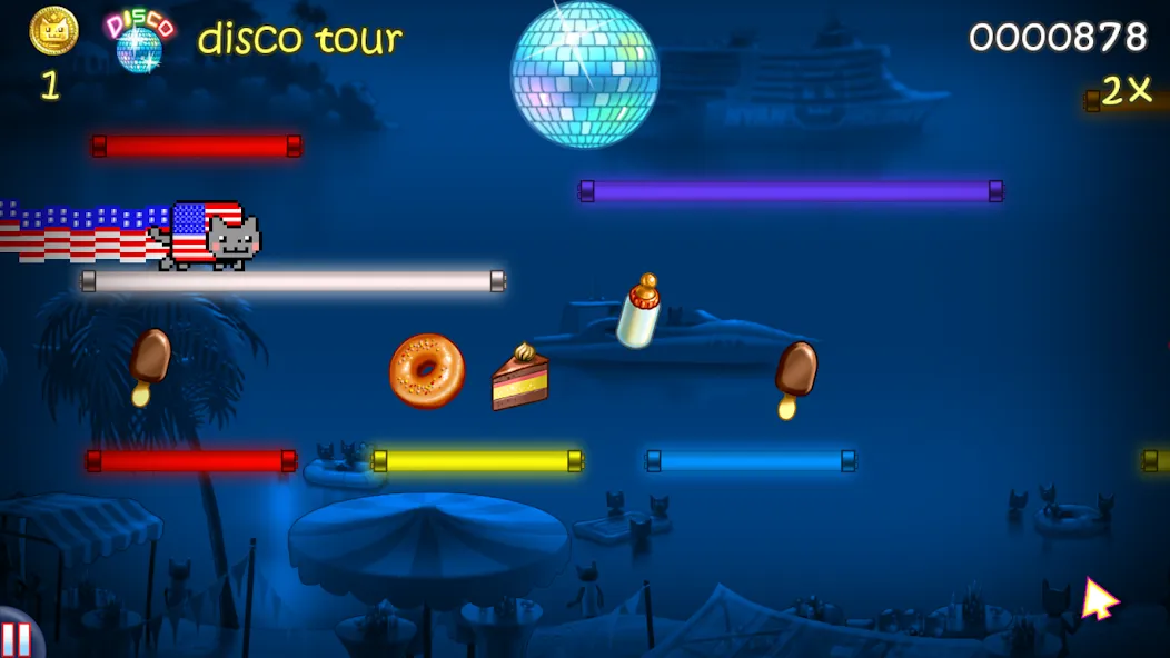 Nyan Cat: Lost In Space (Нян Кэт)  [МОД Menu] Screenshot 5