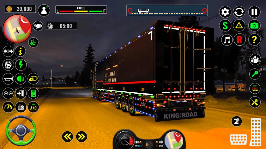 US Truck City Transport Sim 3d  [МОД Unlocked] Screenshot 2