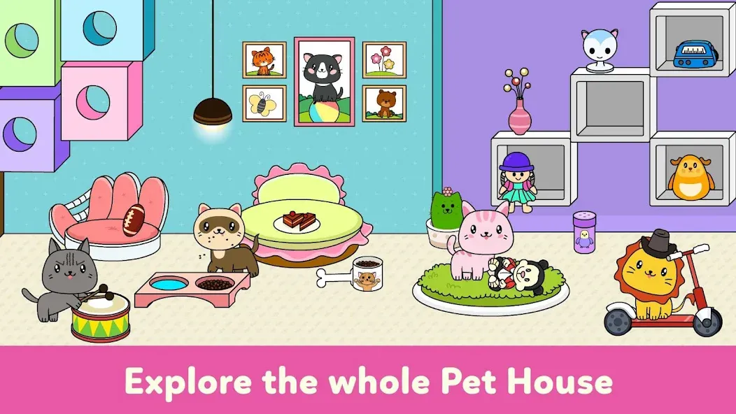 Tizi Town - My Pet Daycare  [МОД Много денег] Screenshot 2