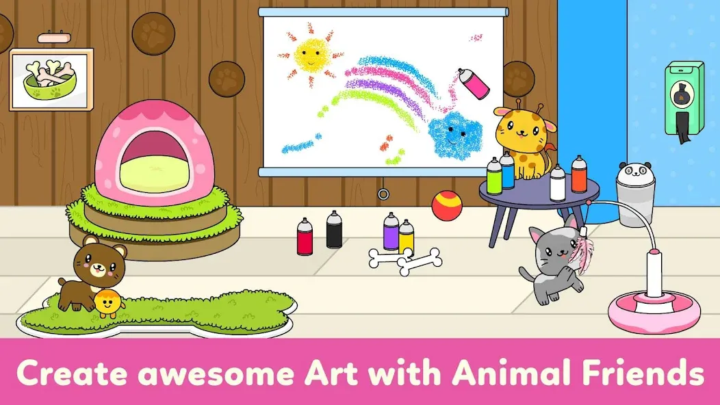 Tizi Town - My Pet Daycare  [МОД Много денег] Screenshot 4