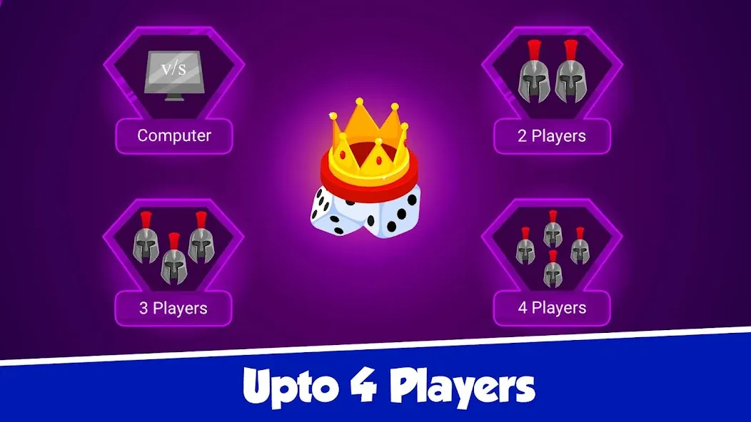 Ludo Offline Dice Board Game  [МОД Unlimited Money] Screenshot 5