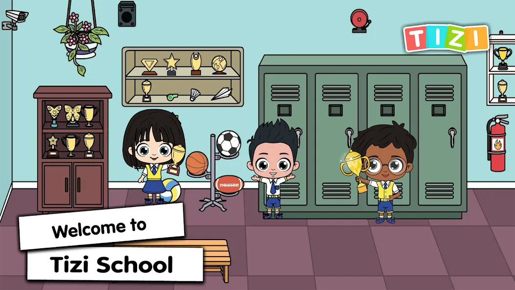 Tizi Town - My School Games  [МОД Unlocked] Screenshot 1