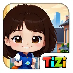 Скачать взломанную My Tizi City - Town Life Games  [МОД Много монет] - последняя версия apk на Андроид