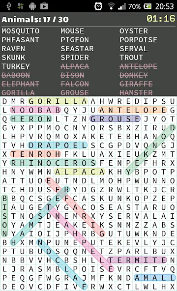 Word Search (Уорд Срч)  [МОД Mega Pack] Screenshot 2