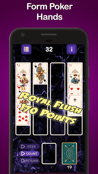 Puzzle Poker Joker's Wild  [МОД Бесконечные деньги] Screenshot 2