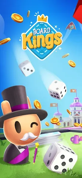 Board Kings: Board Dice Games (Боард Кингс)  [МОД Бесконечные деньги] Screenshot 1