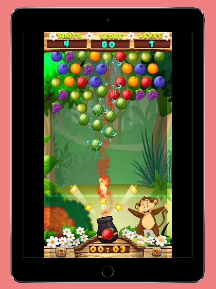 Fruits Shooter Pop (Фрутс Шутер Поп)  [МОД Все открыто] Screenshot 4