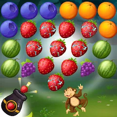 Взлом Fruits Shooter Pop (Фрутс Шутер Поп)  [МОД Все открыто] - стабильная версия apk на Андроид