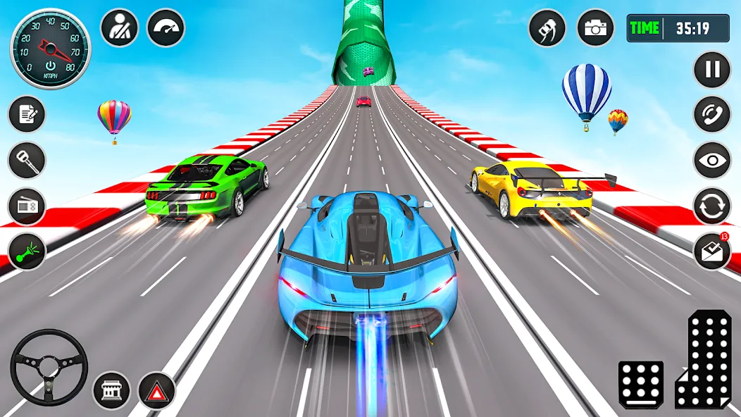 Ramp Car Stunt Racing Game (Крейзи Кар Стантс)  [МОД Все открыто] Screenshot 5