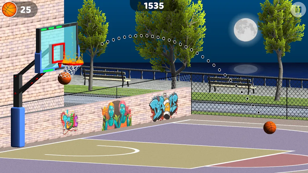 Basketball: Shooting Hoops  [МОД Mega Pack] Screenshot 1