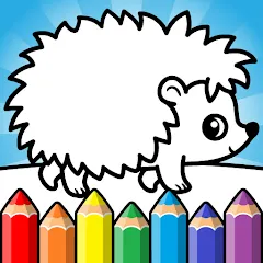 Скачать взлом Easy coloring book for kids  [МОД Меню] - последняя версия apk на Андроид