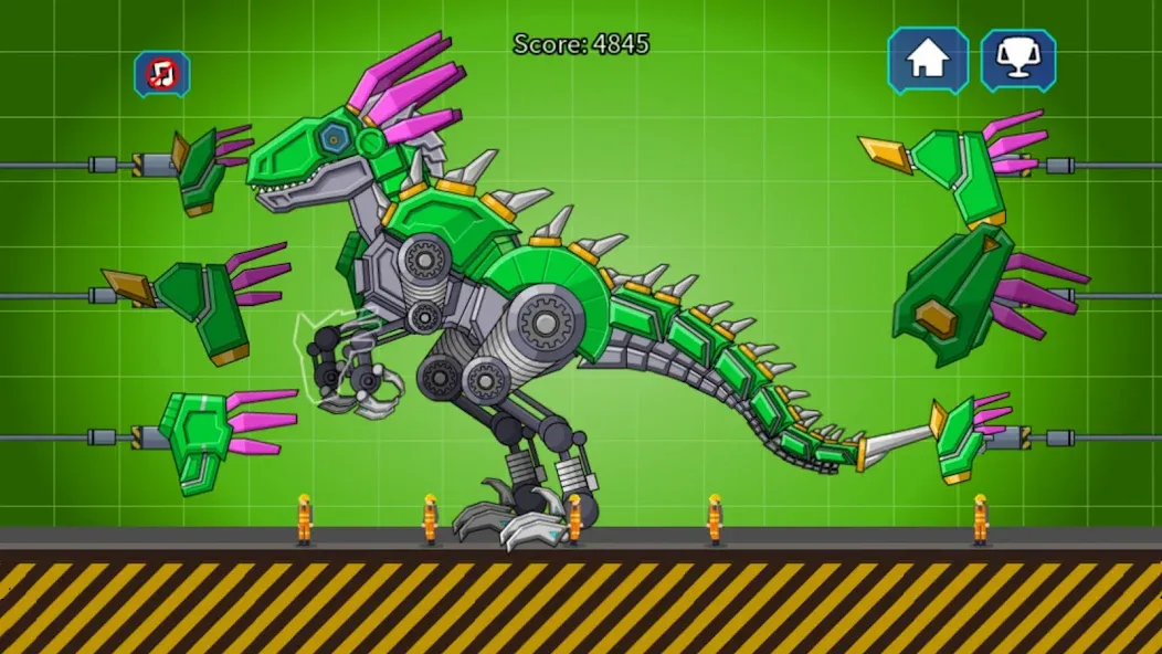 Velociraptor Rex Dino Robot (Велоцираптор Рекс Дино Робот)  [МОД Unlimited Money] Screenshot 5