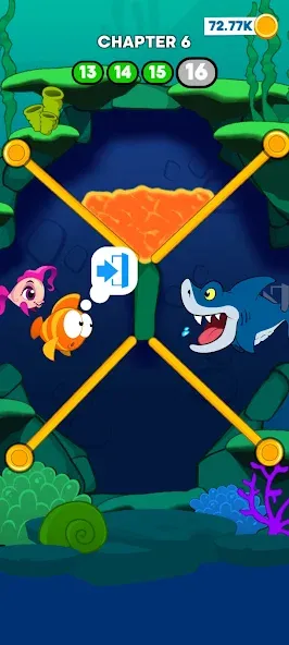 Neptune vs Mermaid: Fish Prank (Нептун против Русалки)  [МОД Unlimited Money] Screenshot 5