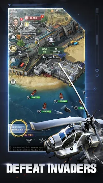 Gunship Battle Total Warfare (Ганшип Батл Общая война)  [МОД Бесконечные деньги] Screenshot 4