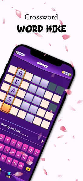 Word Hike -Inventive Crossword (Уорд Хайк)  [МОД Много монет] Screenshot 1