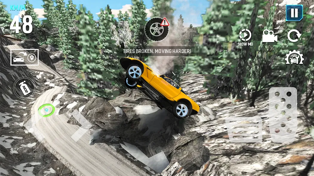 Mega Car Crash Simulator (Мега Кар Краш Симулятор)  [МОД Unlimited Money] Screenshot 2