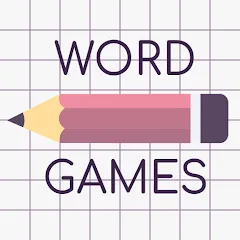 Скачать взломанную Word Games  [МОД Mega Pack] - последняя версия apk на Андроид